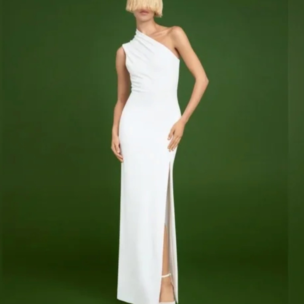 Solace London The Averie Maxi Dress - White (Size 2 - XS)